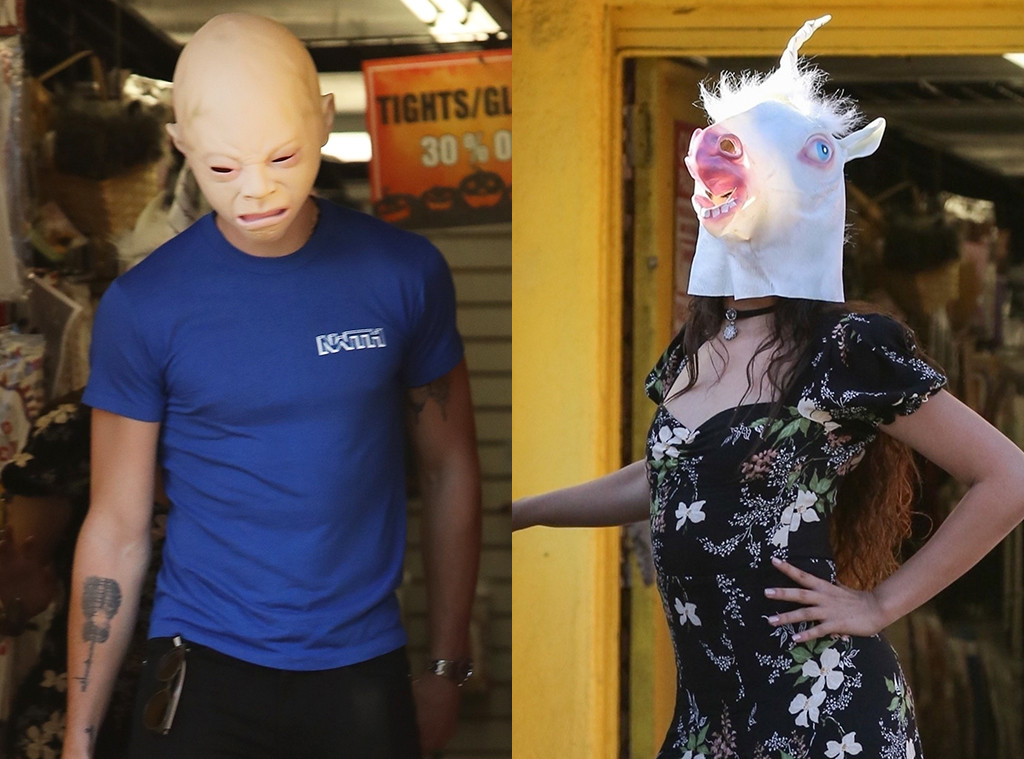 Shawn Mendes, Camila Cabello, Halloween Masks Shawn Mendes, Camila Cabello, Halloween Masks